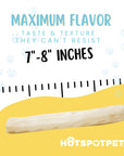 8" Rawhide Rolls for Medium & Large Dogs