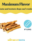 6" Inch Beef Tripe Twists for Small & Medium Dogs