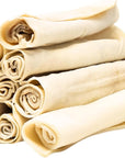 8" Rawhide Rolls for Medium & Large Dogs