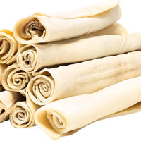 8" Rawhide Rolls for Medium & Large Dogs