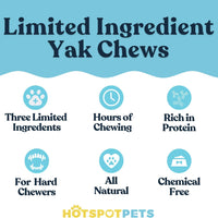 Himalayan Yak Chews for Large Dogs