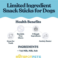 Himalayan Yak Chews for Large Dogs