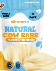 All-Natural Cow Ear Chews for Dogs