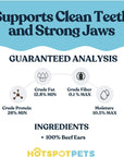 All-Natural Cow Ear Chews for Dogs