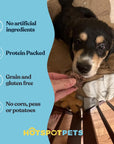All-Natural Roasted Beef Lung Treats for Dogs