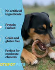 4" Bully Stick Rings for Small, Medium & Large Dogs