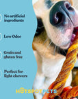 6" Inch Beef Tripe Twists for Small & Medium Dogs