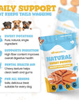 All Natural Sweet Potato Treats for Dogs - 16oz Bag