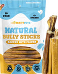 6" Standard Bully Sticks for Small & Medium Dogs