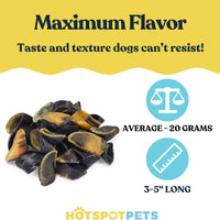 Whole Cow Hooves for Small, Medium & Large Dogs