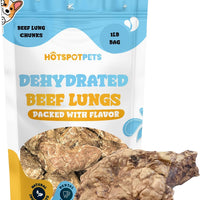 All-Natural Roasted Beef Lung Treats for Dogs