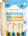 8" Rawhide Rolls for Medium & Large Dogs