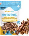 6" Braided Beef Esophagus Gullet Sticks for Small & Medium Dogs