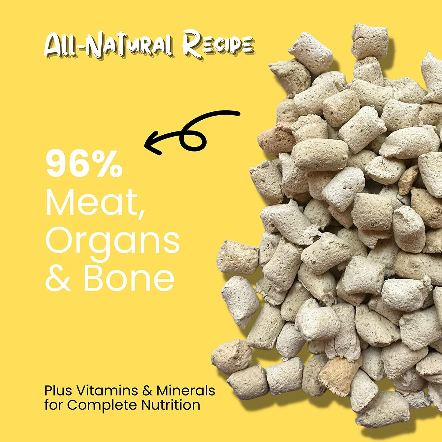 Freeze-Dried Raw Dog Food Chicken Recipe Meal or Toppers – Hotspot