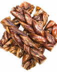 12" Braided Beef Esophagus Gullet Treats for Large & Extra Large Dogs | Gullet Chews at HotSpot Pets