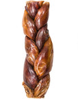 12" Braided Beef Esophagus Gullet Treats for Large & Extra Large Dogs | Gullet Chews at HotSpot Pets