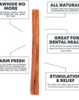 12" Thin Bully Sticks for Large & Extra Large Dogs | Bully Sticks at HotSpot Pets