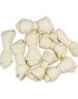 4" Knotted Rawhide Bones for Small Dogs | Rawhide Chews at HotSpot Pets