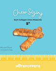 5" Beef Collagen Rolls for Small & Medium Dogs | Collagen Chews at HotSpot Pets