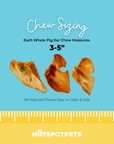 All-Natural Pig Ear Treats for Dogs | Ears at HotSpot Pets
