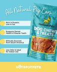 All-Natural Pig Ear Treats for Dogs | Ears at HotSpot Pets
