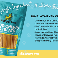 Himalayan Yak Chews for Medium Dogs | Yak Chews at HotSpot Pets