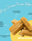 Himalayan Yak Chews for Small Dogs | Yak Chews at HotSpot Pets