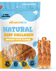 5" Beef Collagen Rolls for Small & Medium Dogs
