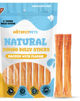 6" Jumbo Bully Sticks for Small & Medium Dogs