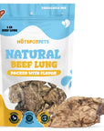 All-Natural Roasted Beef Lung Treats for Dogs