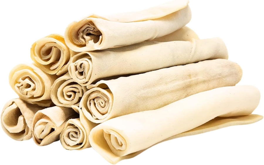 8" Rawhide Rolls for Medium & Large Dogs