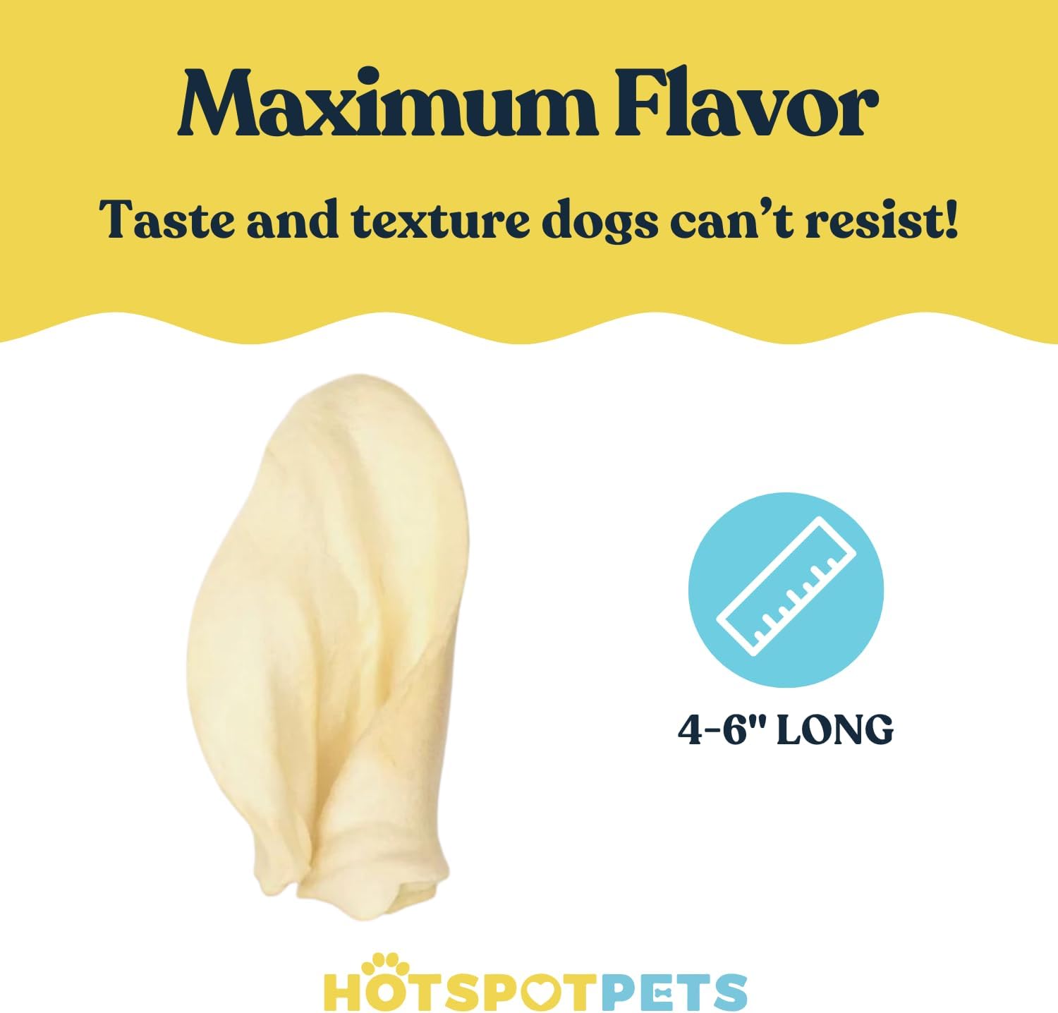 All-Natural Cow Ear Chews for Dogs
