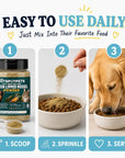 Green Lipped Mussel for Dogs and Cats, 75 Grams (250 Servings) 100% New Zealand Green Lipped Mussels for Hip & Joints, Helps with Arthritis, Joint Pain Relief