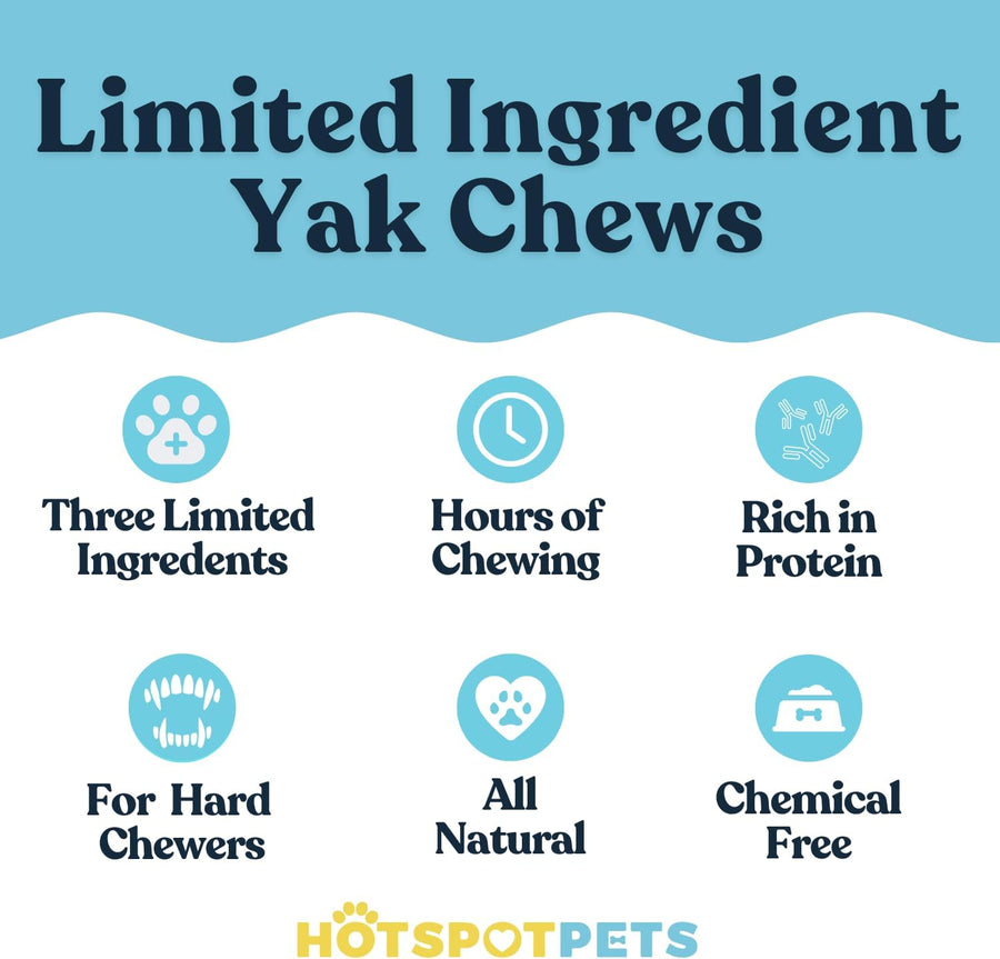 Himalayan Yak Chews for Large Dogs