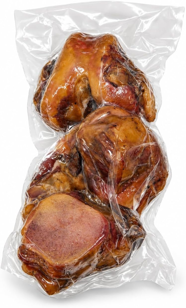 hotspot pets Smoked Ham Knuckles Bone Dog Treat, Made in USA - 3 Pack