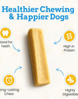 Monster Himalayan Yak Chews for Large & X-Large Dogs
