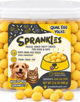 Freeze Dried Dog & Cat Treats, Quail Egg Yolk, Single Ingredient - 5 OZ