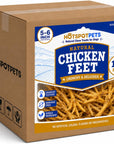 hotspot pets Dehydrated Chicken Feet Dog Treats (25 Count) Single Ingredient Dog Chews, All Natural Long Lasting Snack Sticks for Small & Large Dogs