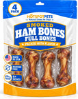 hotspot pets All Natural Pork Femur Bones for Dogs (6''- 8'') Made in USA
