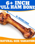 hotspot pets All Natural Pork Femur Bones for Dogs (6''- 8'') Made in USA