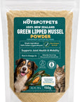 Green Lipped Mussel for Dogs and Cats, 75 Grams (250 Servings) 100% New Zealand Green Lipped Mussels for Hip & Joints, Helps with Arthritis, Joint Pain Relief