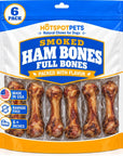 hotspot pets All Natural Pork Femur Bones for Dogs (6''- 8'') Made in USA