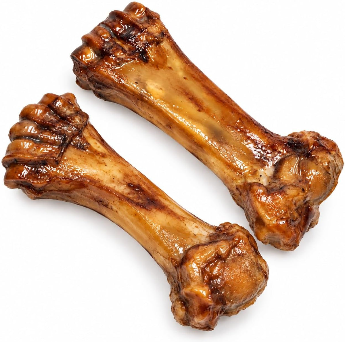 hotspot pets Meaty Beef Shin Bone Dog Treats 8” - Made in USA - 2 Count