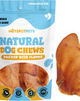 All-Natural Pig Ear Treats for Dogs