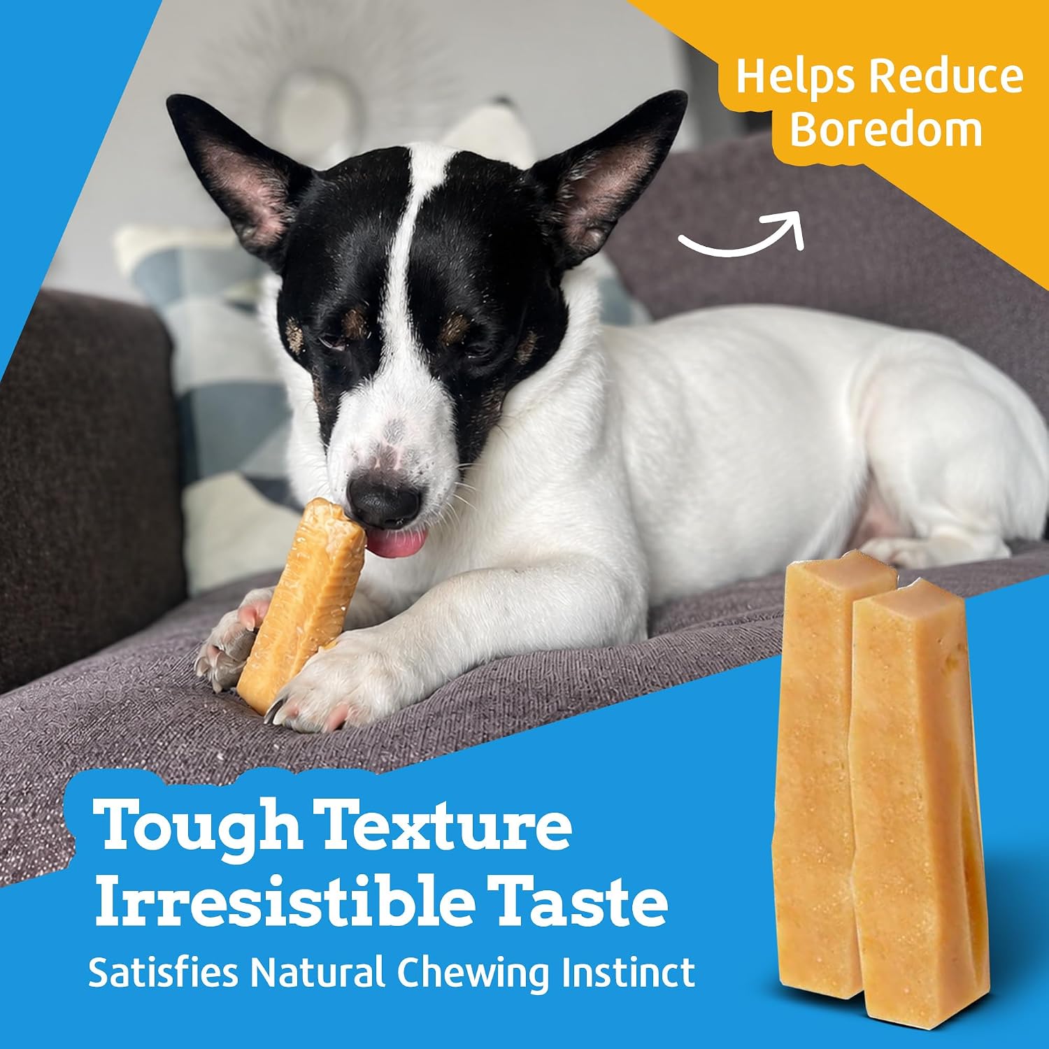 Monster Himalayan Yak Chews for Large &amp; X-Large Dogs