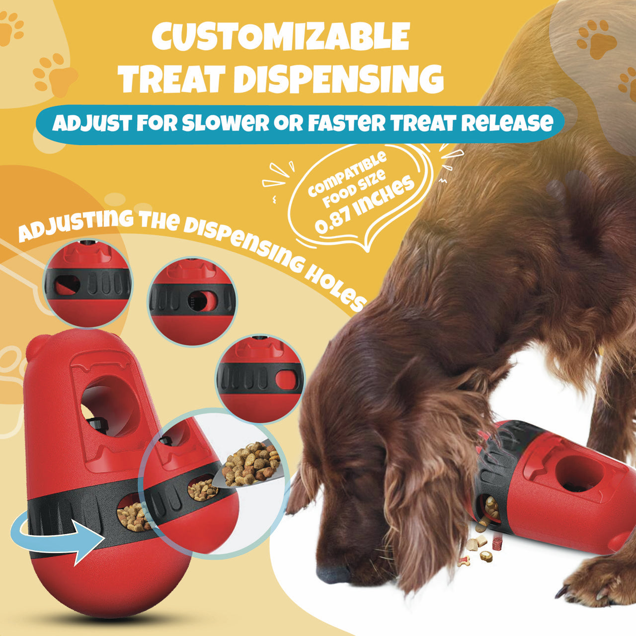 Bully Stick Holder for Dogs – Durable, &amp; Safe  – Fits Most Bully Sticks &amp; Dog Treats