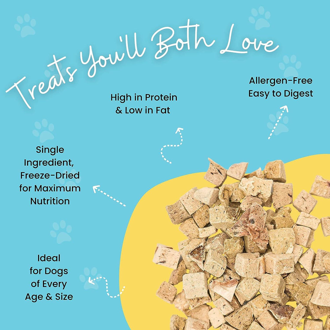 Freeze Dried Beef Hearts for Dogs & Cats | Freeze Dried Treats at HotSpot Pets