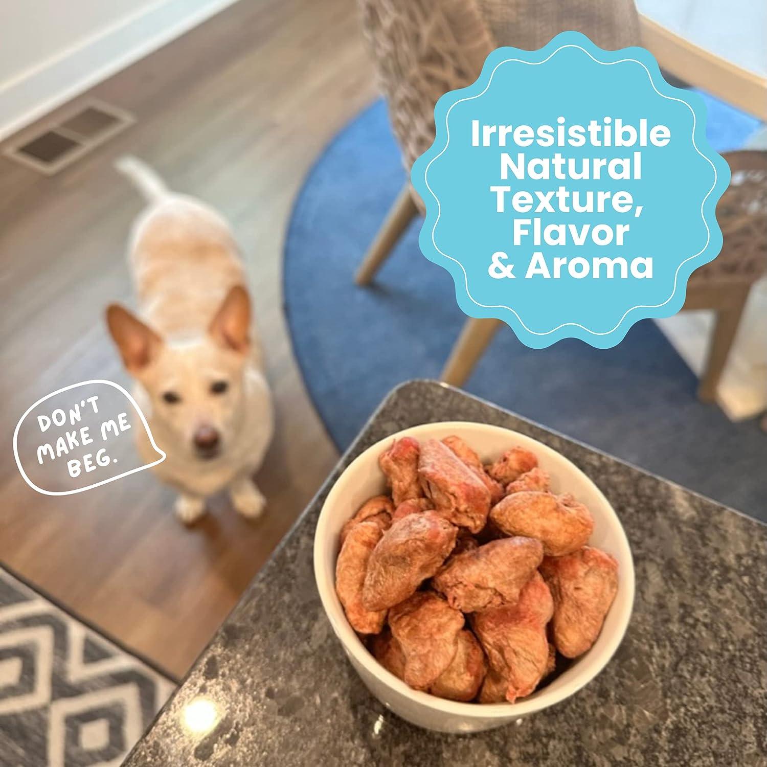 Freeze Dried Chicken Hearts for Dogs & Cats | Freeze Dried Treats at HotSpot Pets