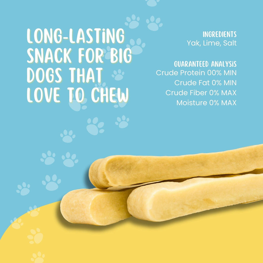Mosnter Himalayan Yak Chews for Large & X-Large Dogs | Yak Chews at HotSpot Pets