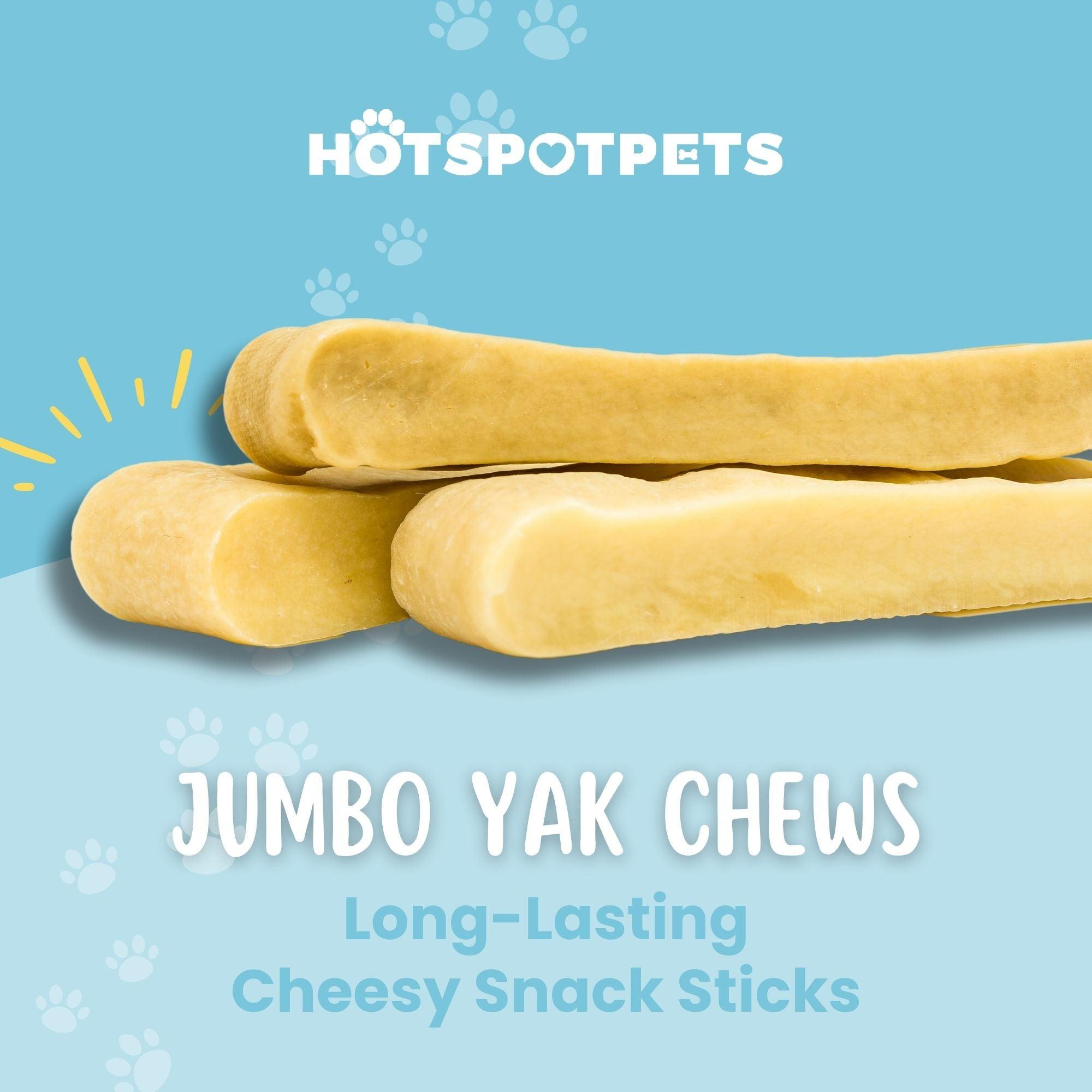 Mosnter Himalayan Yak Chews for Large &amp; X-Large Dogs | Yak Chews at HotSpot Pets